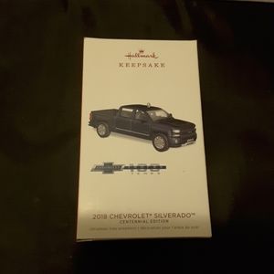 2018 Chevy Silverado Christmas Ornament Keepsake